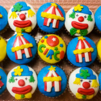 cupcakes circo personalizados caprichitos dulces