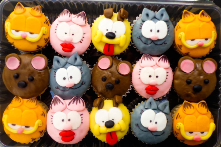 mini cupcakes con diseño caprichitos dulces