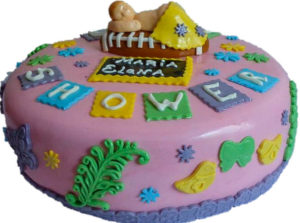torta baby shower caprichitos dulces